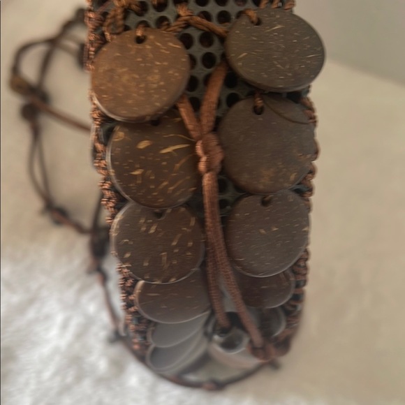 SHEIN Brown Textured Shoulder Bag
Heart shape purse - Picture 5 of 6